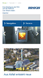 Mobile Screenshot of mhkw-frankfurt.de